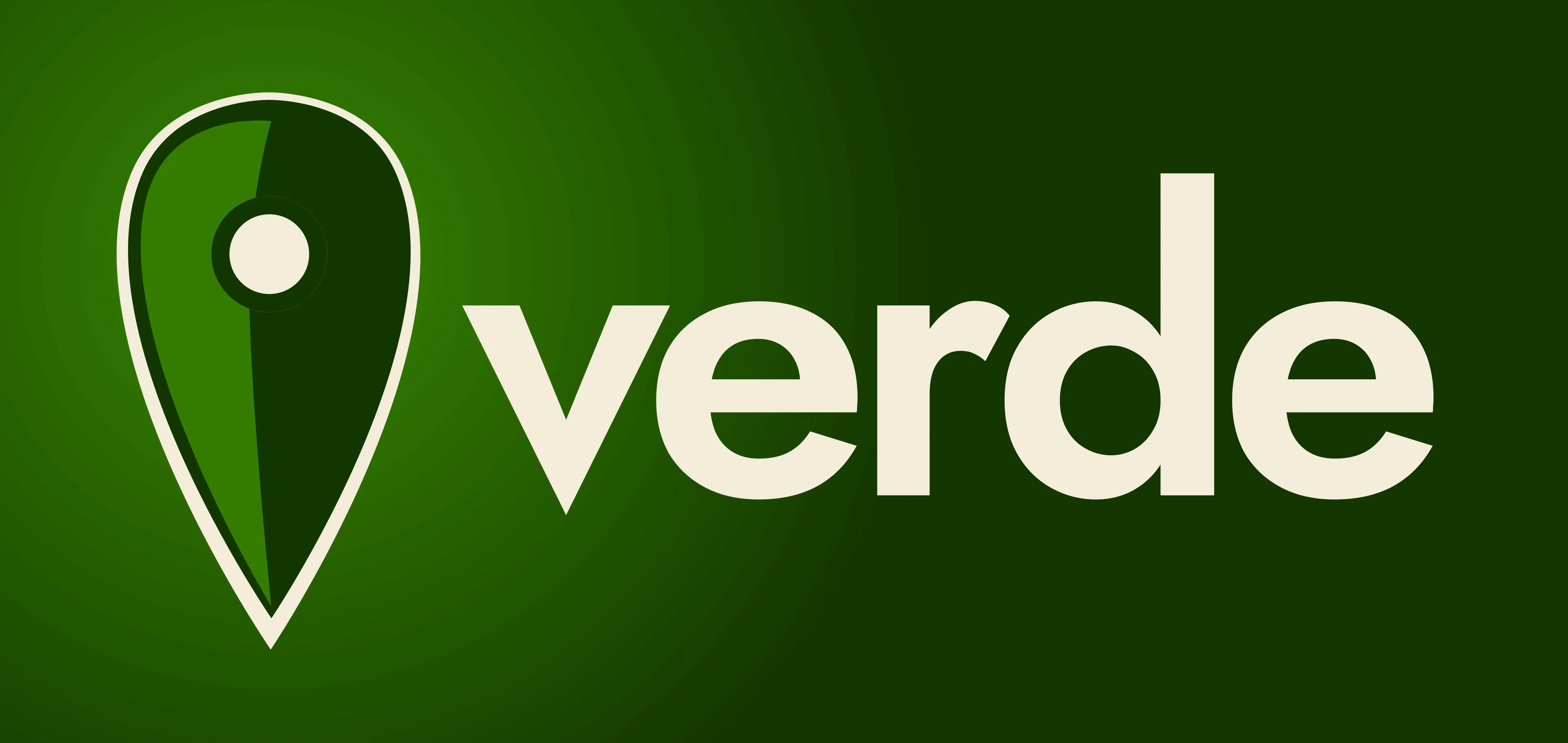 The text 'verde' over a green background.